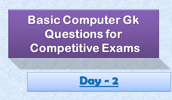 Computer gk questions day2