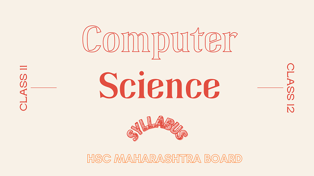 computer science syllabus class 11 & class 12