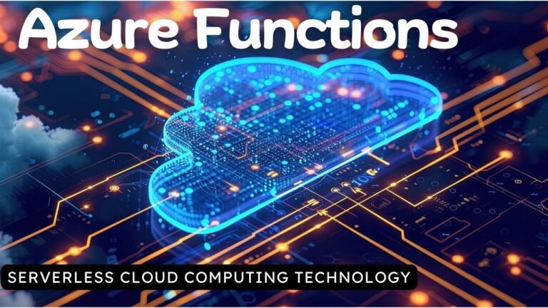Azure functions serverless cloud computing